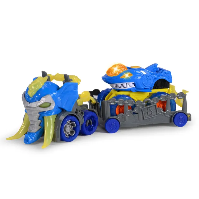 dickie-motor-mutants-monster-ranger-shark-truck-mit-hai-auto-32cm image 1