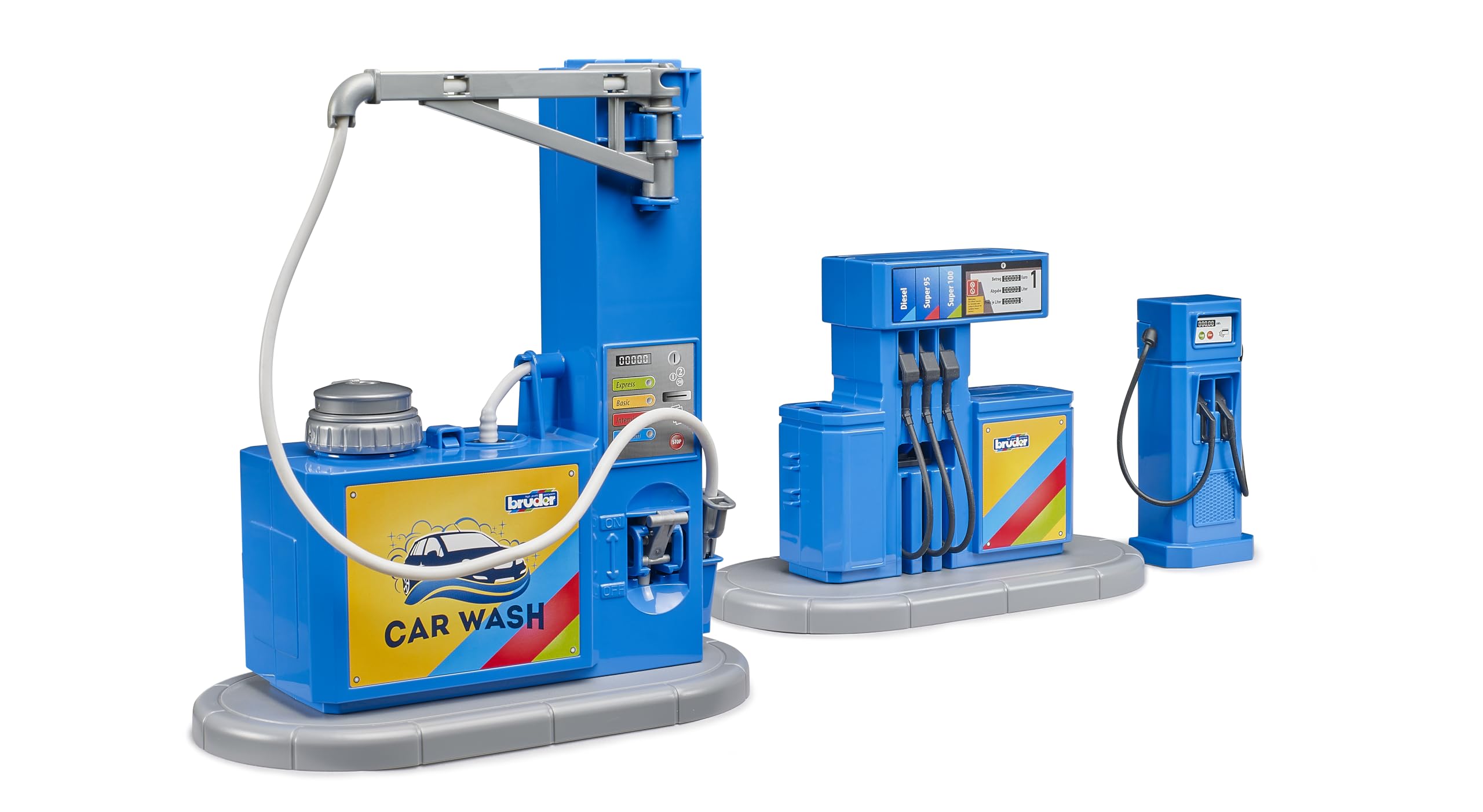 bruder-bworld-62113-tankstelle-spielzeug-mit-waschplatz-wasser image 2