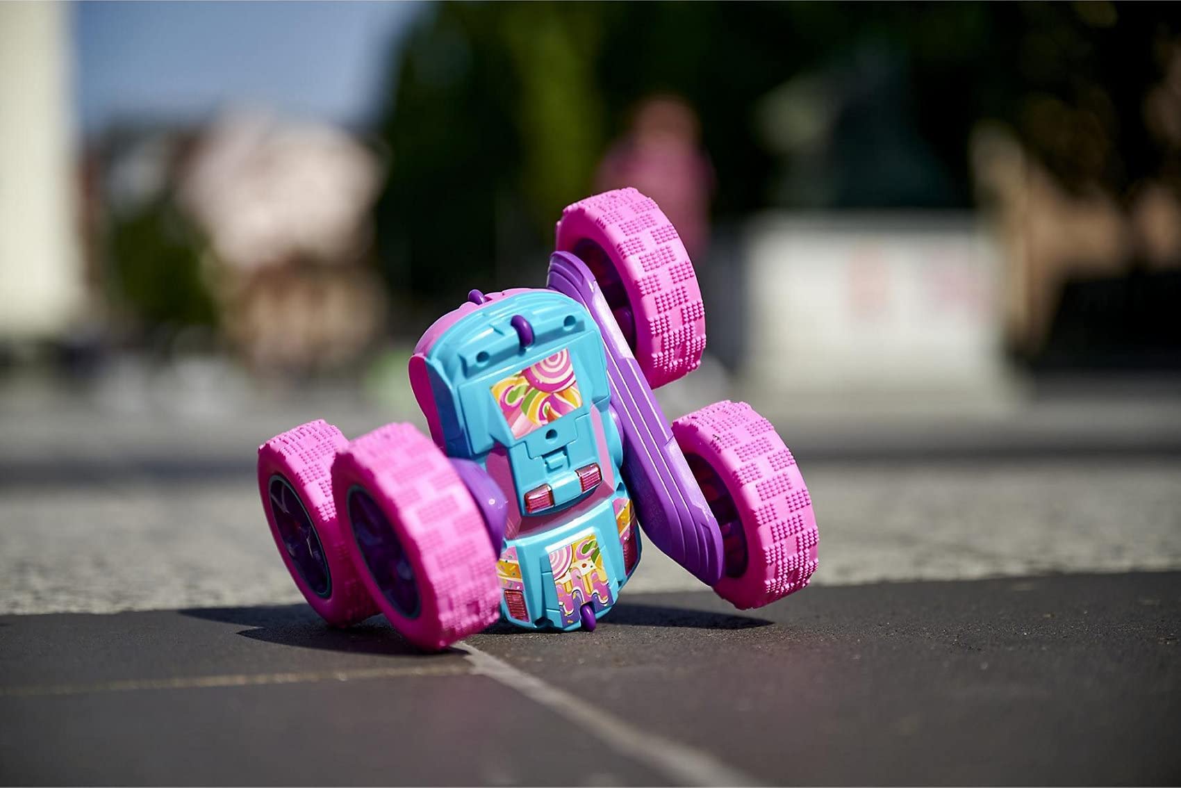 dickie-toys-go-crazy-rc-candy-flippy-auto-pink-t-rkis-28cm image 5