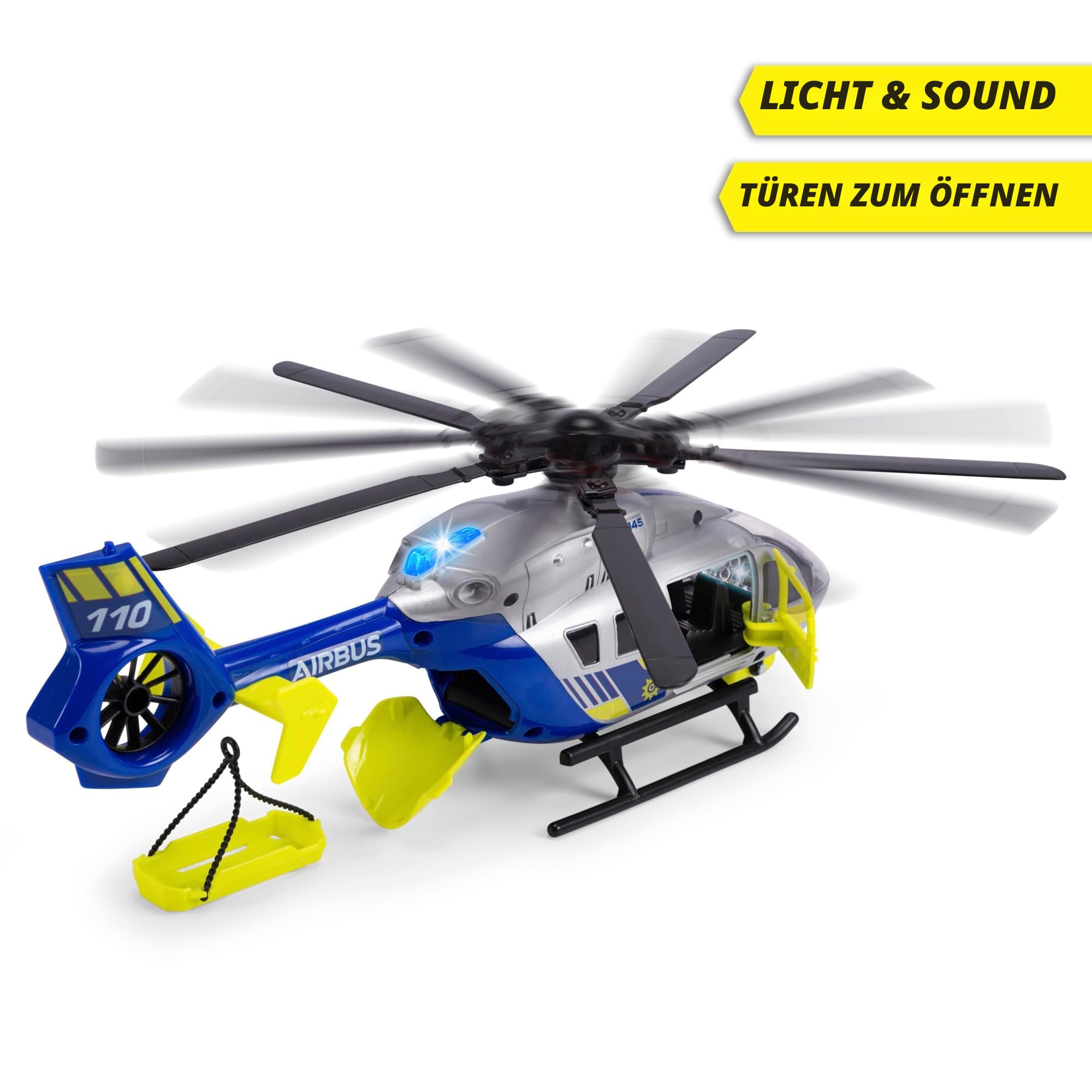 dickie-toys-sos-airbus-h145-polizei-hubschrauber-36-cm image 2