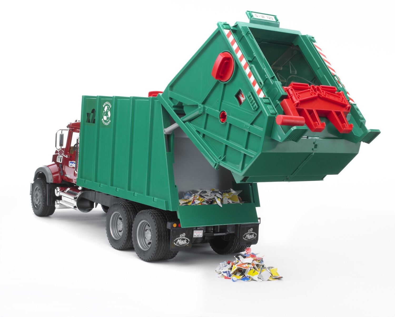bruder-profi-02812-mack-granite-m-ll-lkw-1-16-mit-tonnen image 5