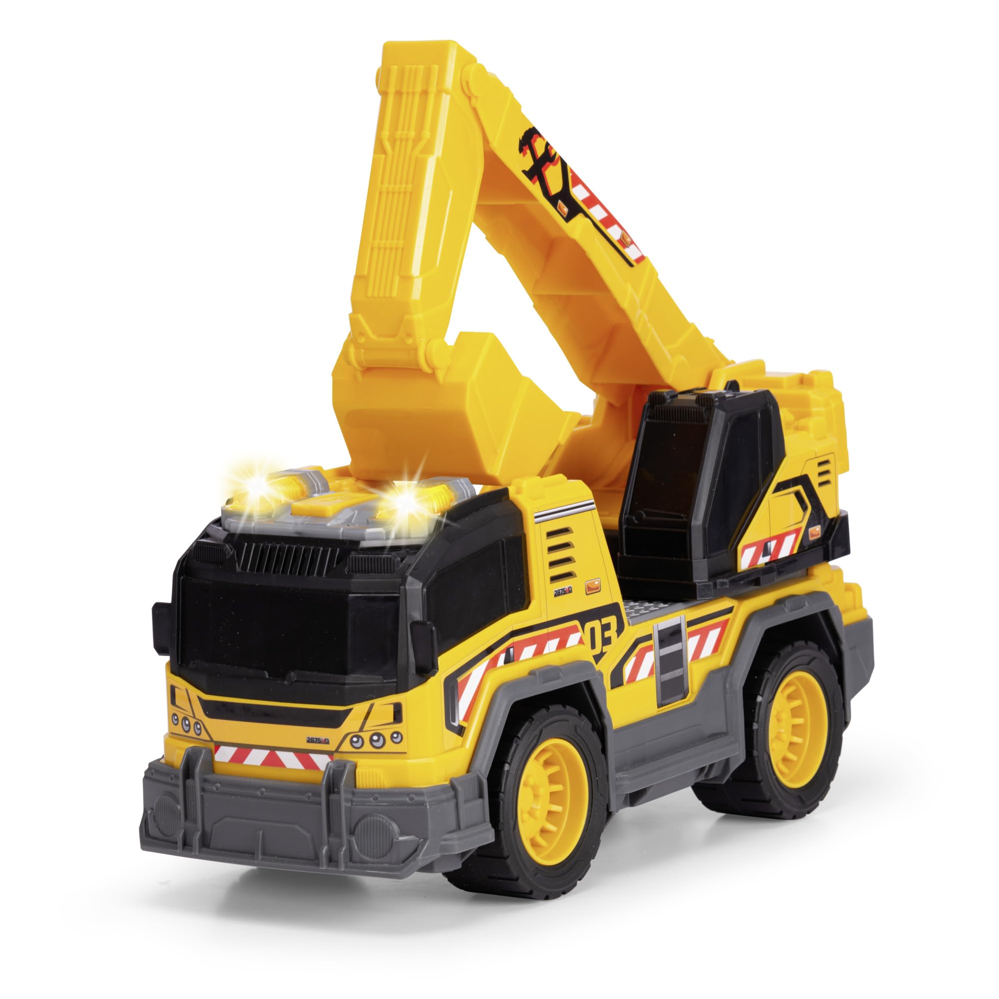 dickie-toys-go-real-excavator-truck-bagger-lkw-30-cm-bagger image 1