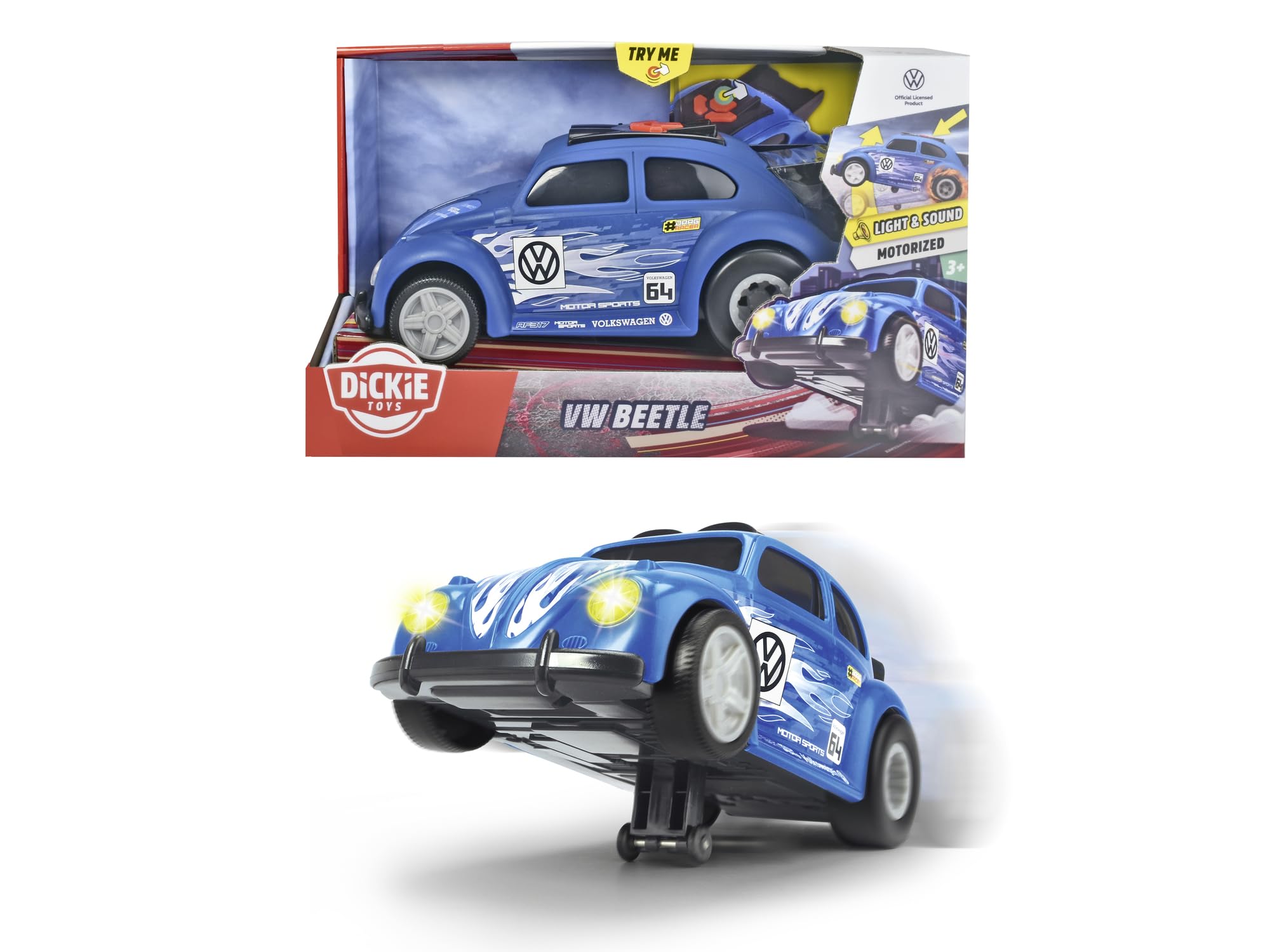 dickie-toys-streets-n-beatz-vw-beetle-spielauto-25-cm-wheelie image 3