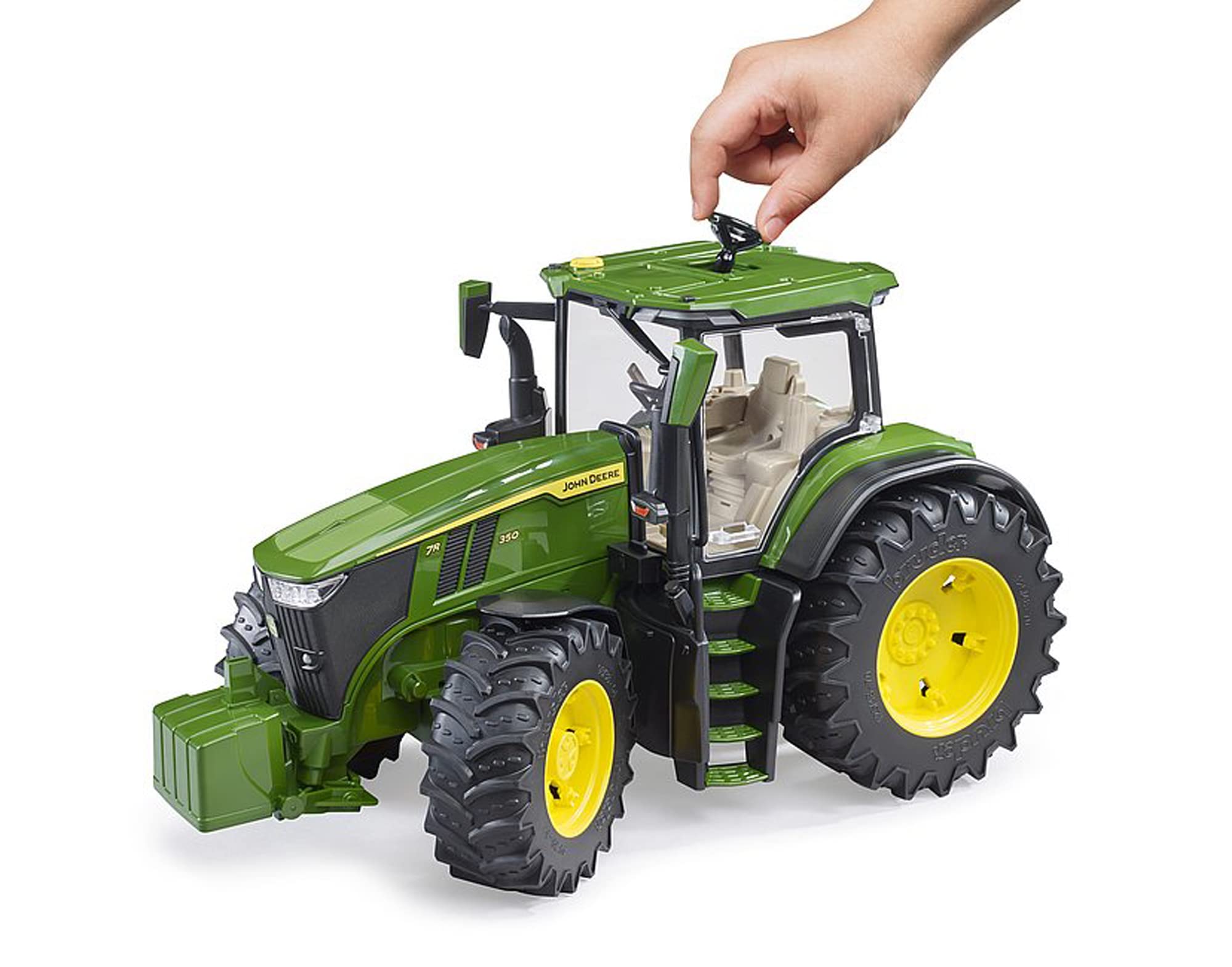 bruder-profi-03150-john-deere-7r-350-traktor-spielzeug image 3