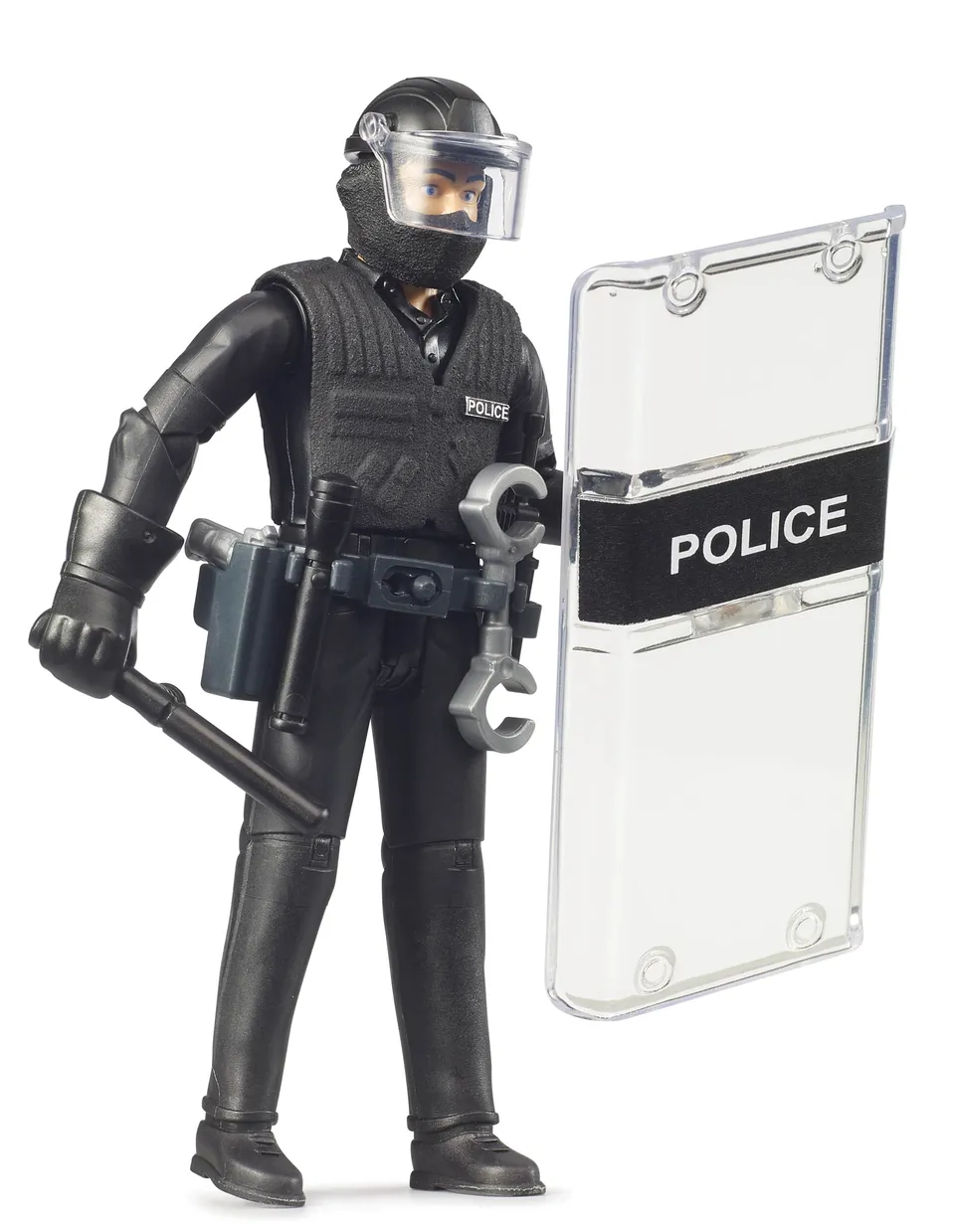 bruder-bworld-police-special-forces-figur-62151-mit-schild image 1