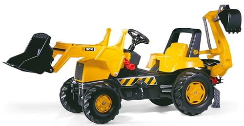 rolly-toys-rollykid-jcb-tret-traktor-mit-frontlader-heckbagger image 6