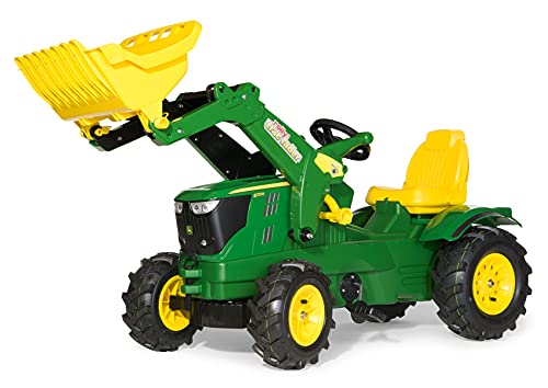 rolly-toys-rollyfarmtrac-john-deere-6210r-trettraktor-frontlader image 7