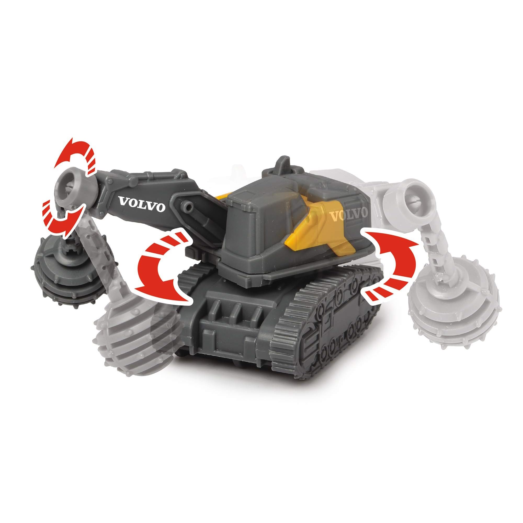 dickie-go-real-volvo-micro-workers-set-5er-bagger-10-cm image 8