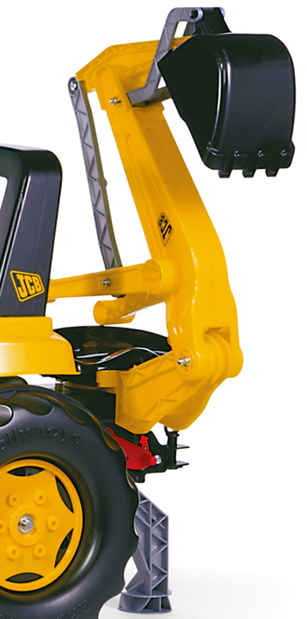 rolly-toys-rollykid-jcb-tret-traktor-mit-frontlader-heckbagger image 4