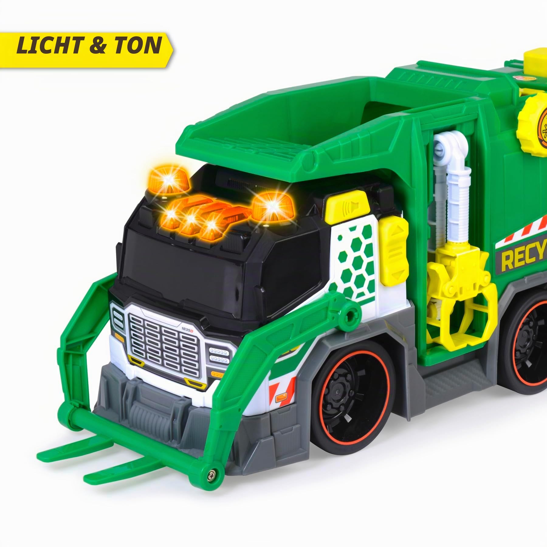 dickie-toys-go-real-m-llauto-39-cm-m-llwagen-mit-greifarm-sound image 4