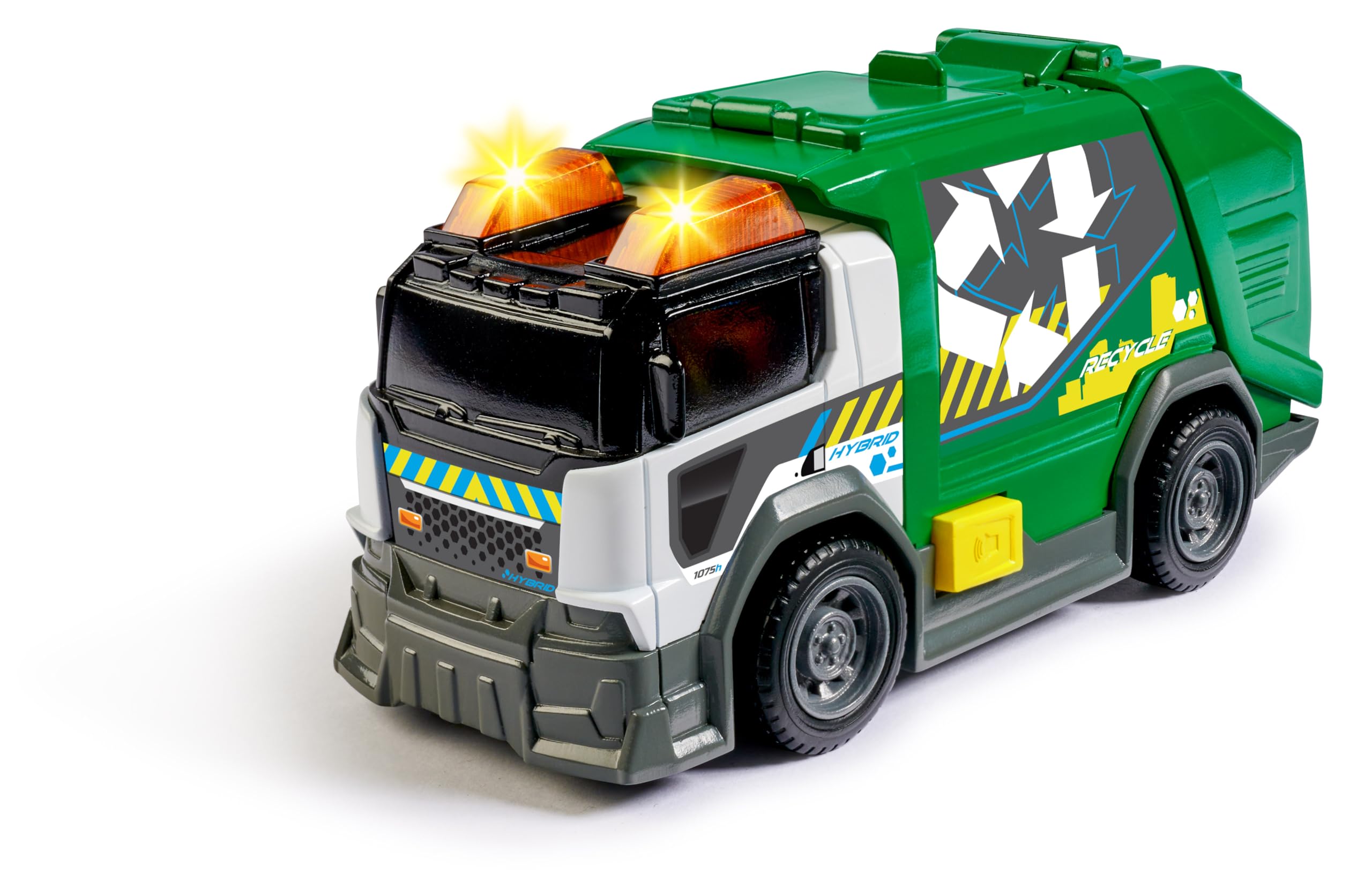 dickie-go-real-city-cleaner-m-llauto-blinklicht-sound image 1