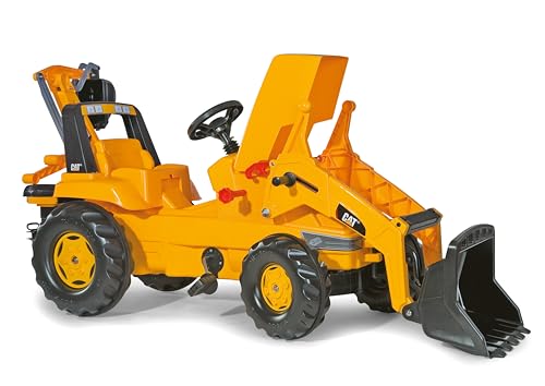 rolly-toys-rollyjunior-traktor-cat-trettraktor-mit-lader-bagger image 7