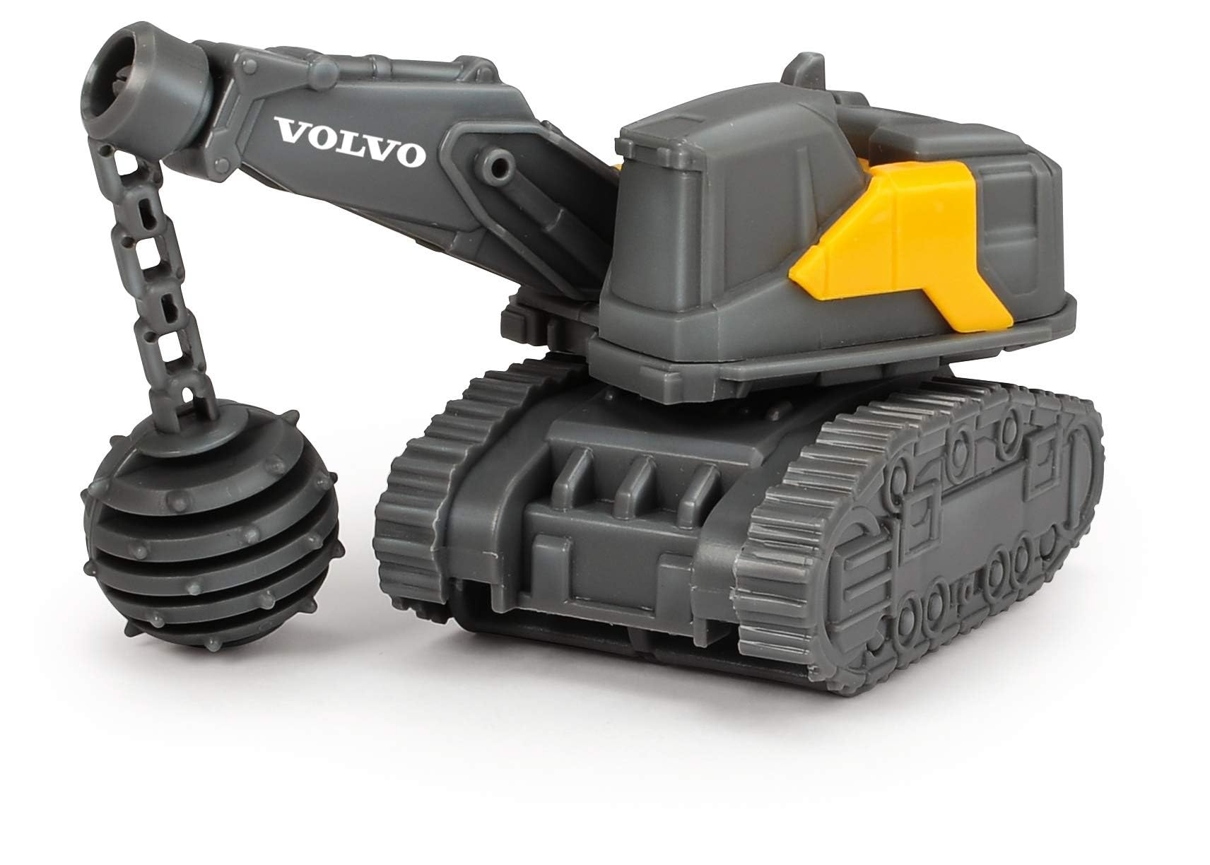 dickie-go-real-volvo-micro-workers-set-5er-bagger-10-cm image 3