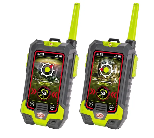 dickie-go-action-walkie-talkie-outdoor-funkger-t-kinder image 1