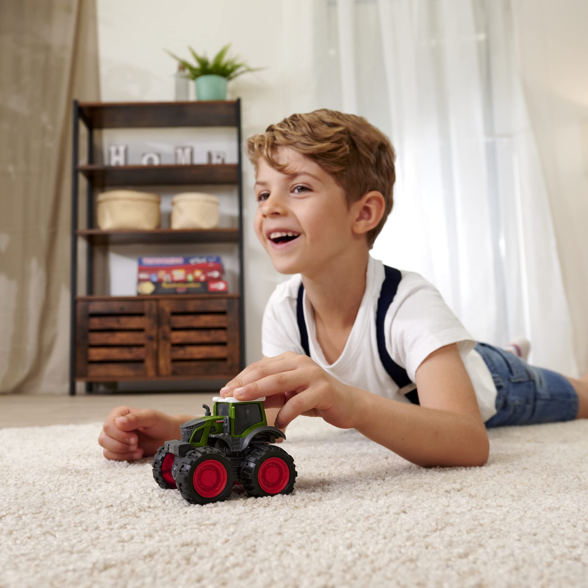 dickie-go-real-fendt-monstertruck-traktor-9-cm-mit-friktion image 5