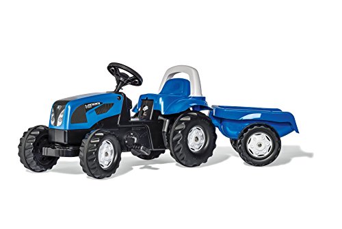 rolly-toys-rollykid-landini-011841-trettraktor-mit-anh-nger-blau image 4