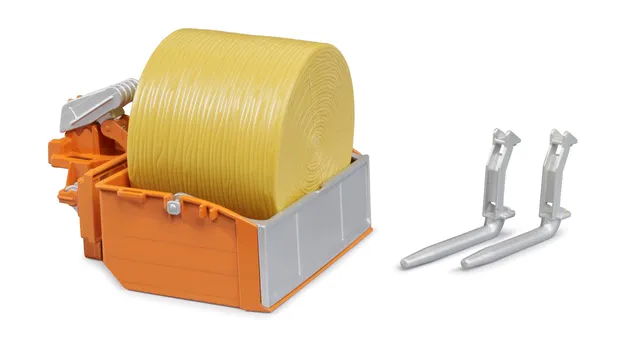bruder-profi-series-02353-traktor-ladekasten-mit-gabeln-zubeh-r image 1