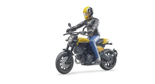 bruder-bworld-scrambler-ducati-63053-motorrad-fahrer image 1