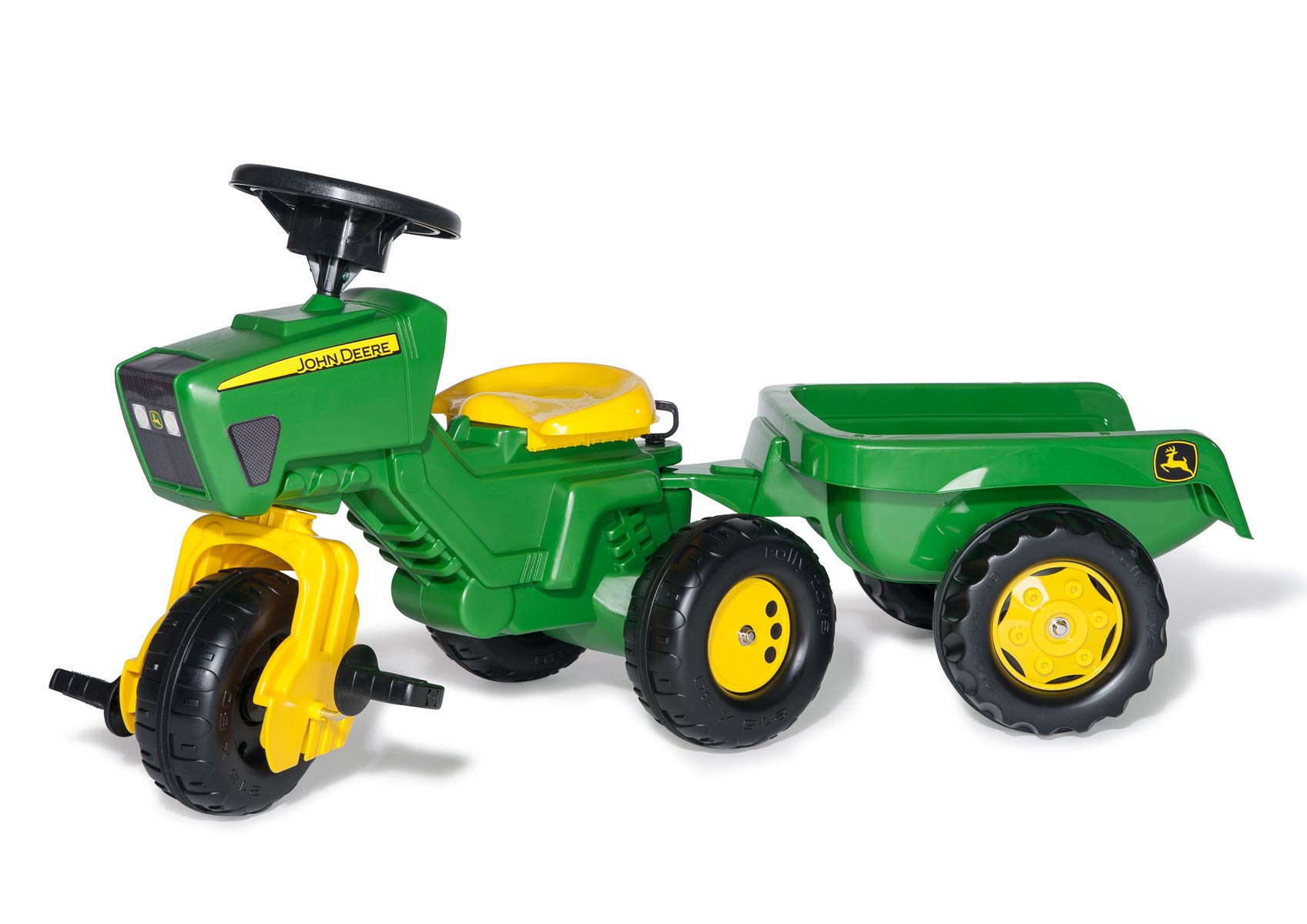 rolly-toys-rollytrike-john-deere-dreirad-anh-nger-sound image 1