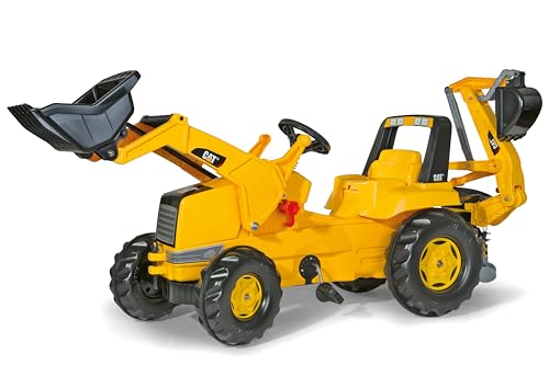 rolly-toys-rollyjunior-traktor-cat-trettraktor-mit-lader-bagger image 5