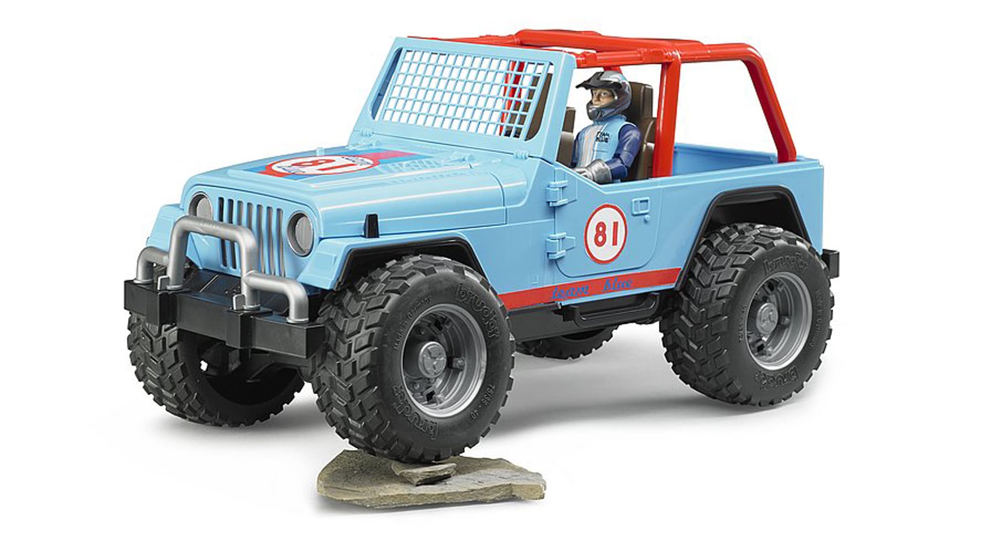 bruder-profi-series-02541-jeep-cross-country-racer-auto-blau-1-16 image 3