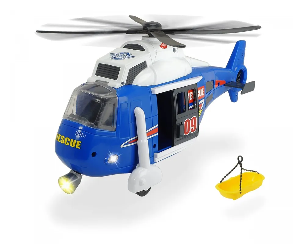 dickie-go-action-helikopter-seilwinde-licht-sound-41cm image 1