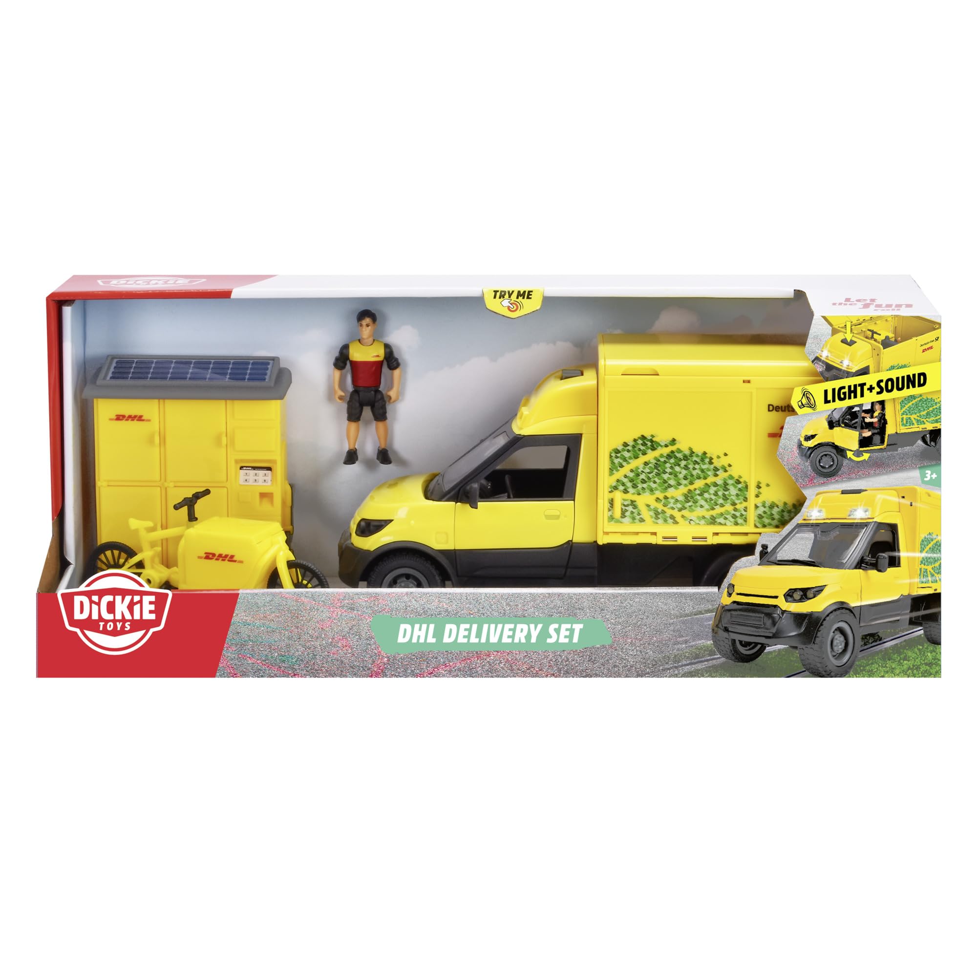 dickie-toys-go-real-dhl-delivery-set-25-cm-mit-sound image 7