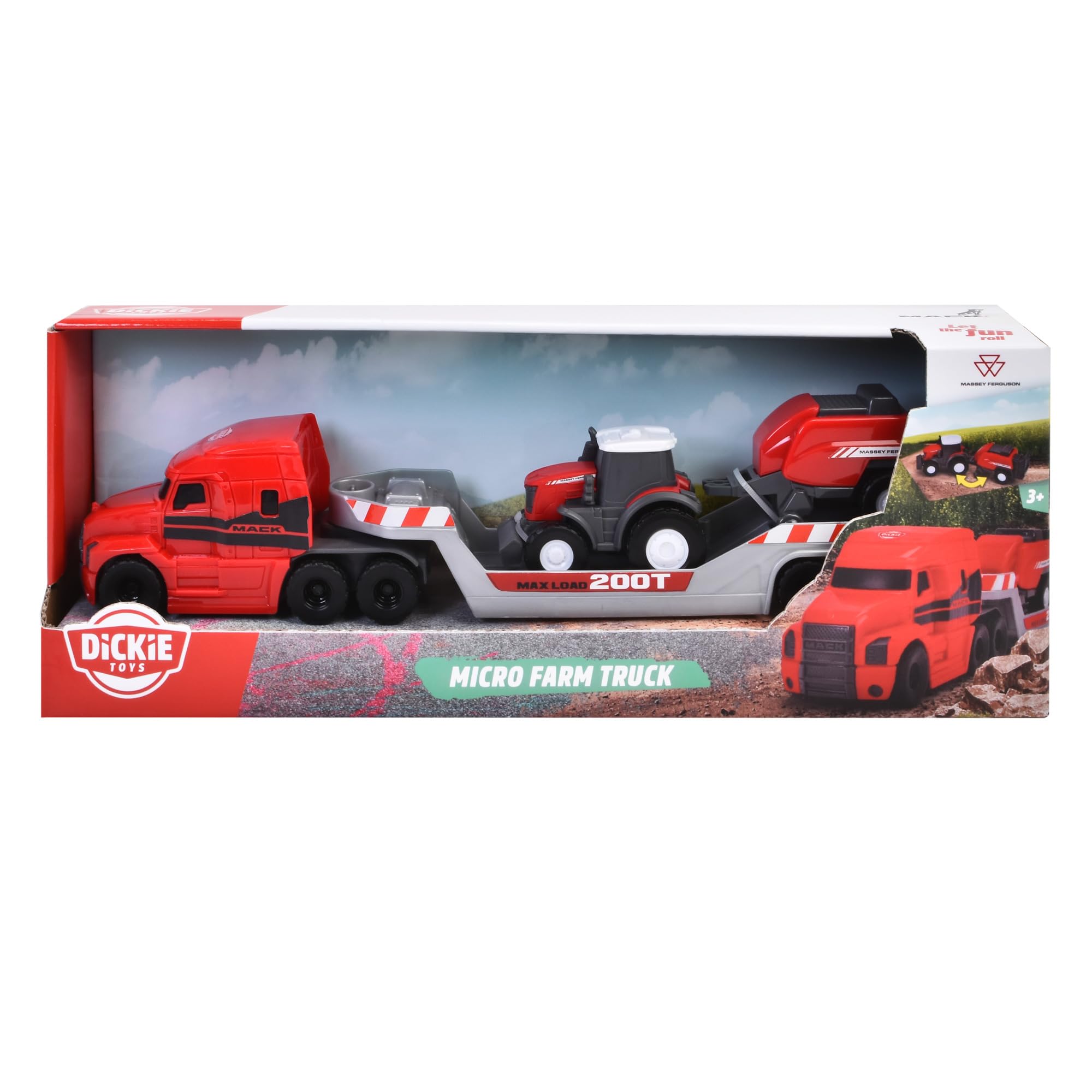 dickie-toys-go-real-massey-ferguson-bauernhof-set-3er-32-cm image 7
