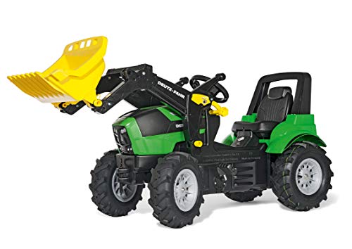 rolly-toys-rollyfarmtrac-deutz-7250-ttv-trettraktor-mit-frontlader image 4