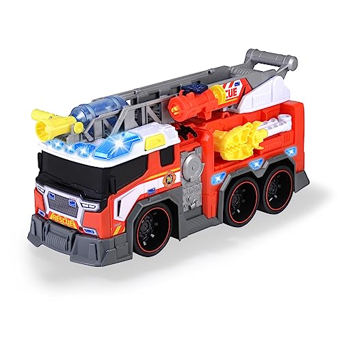 dickie-sos-feuerwehrauto-37-5-cm-wasserspritze-leiter-sound image 8