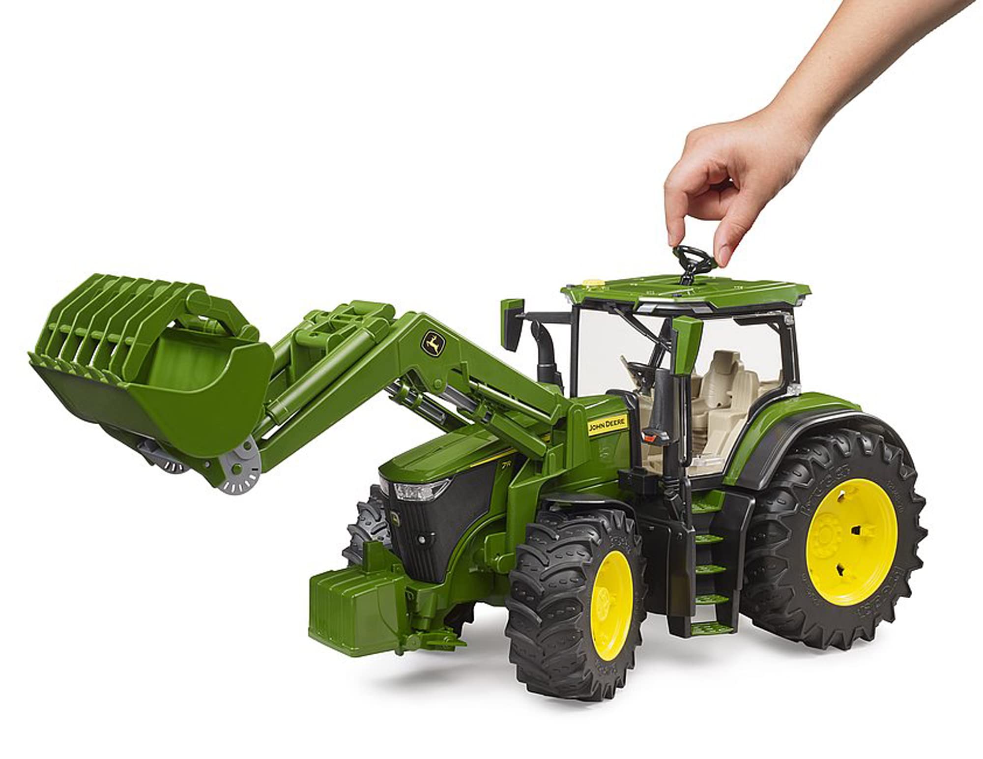 bruder-profi-john-deere-7r-350-traktor-frontlader-1-16 image 5