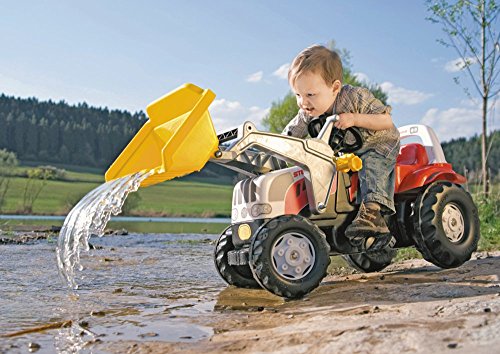 rollykid-steyr-6165-cvt-trettraktor-mit-lader-und-anh-nger image 4