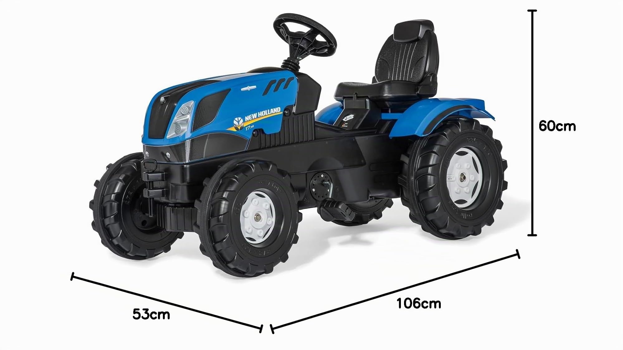 rolly-toys-rollyfarmtrac-new-holland-601295-trettraktor-blau image 3