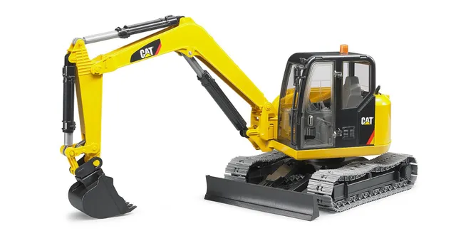 bruder-profi-series-cat-minibagger-02456-mit-schaufel image 1