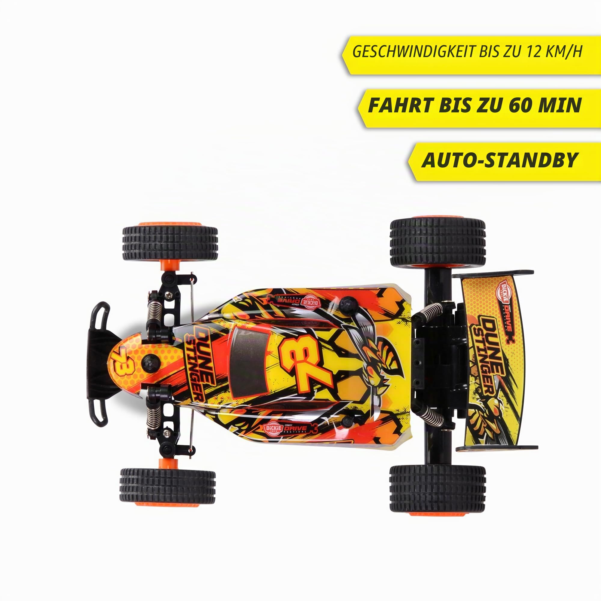 dickie-toys-go-crazy-dune-stinger-rc-buggy-22-cm-12-km-h-ab-6-jahre image 4