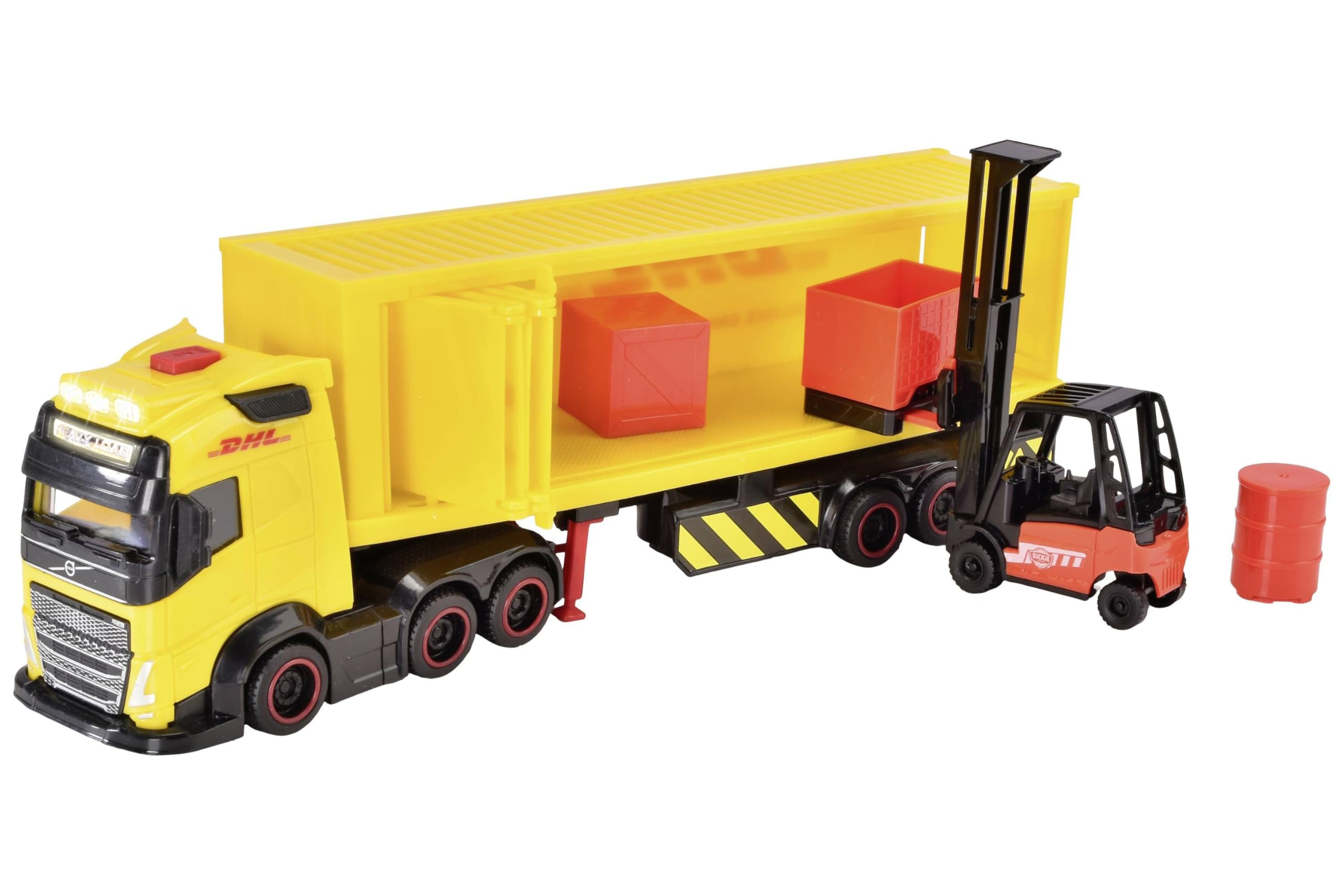 dickie-toys-go-real-volvo-dhl-truck-fh16-lkw-35-cm image 4