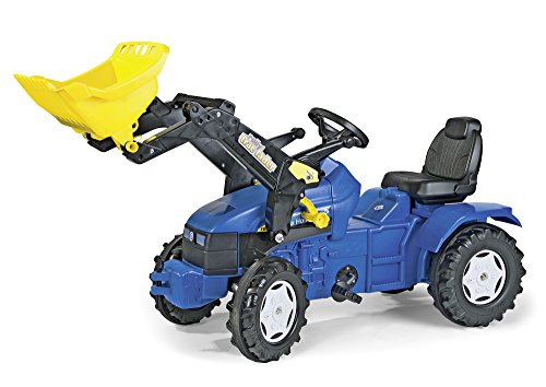 rolly-toys-rollyfarmtrac-new-holland-trettraktor-mit-lader-blau image 3