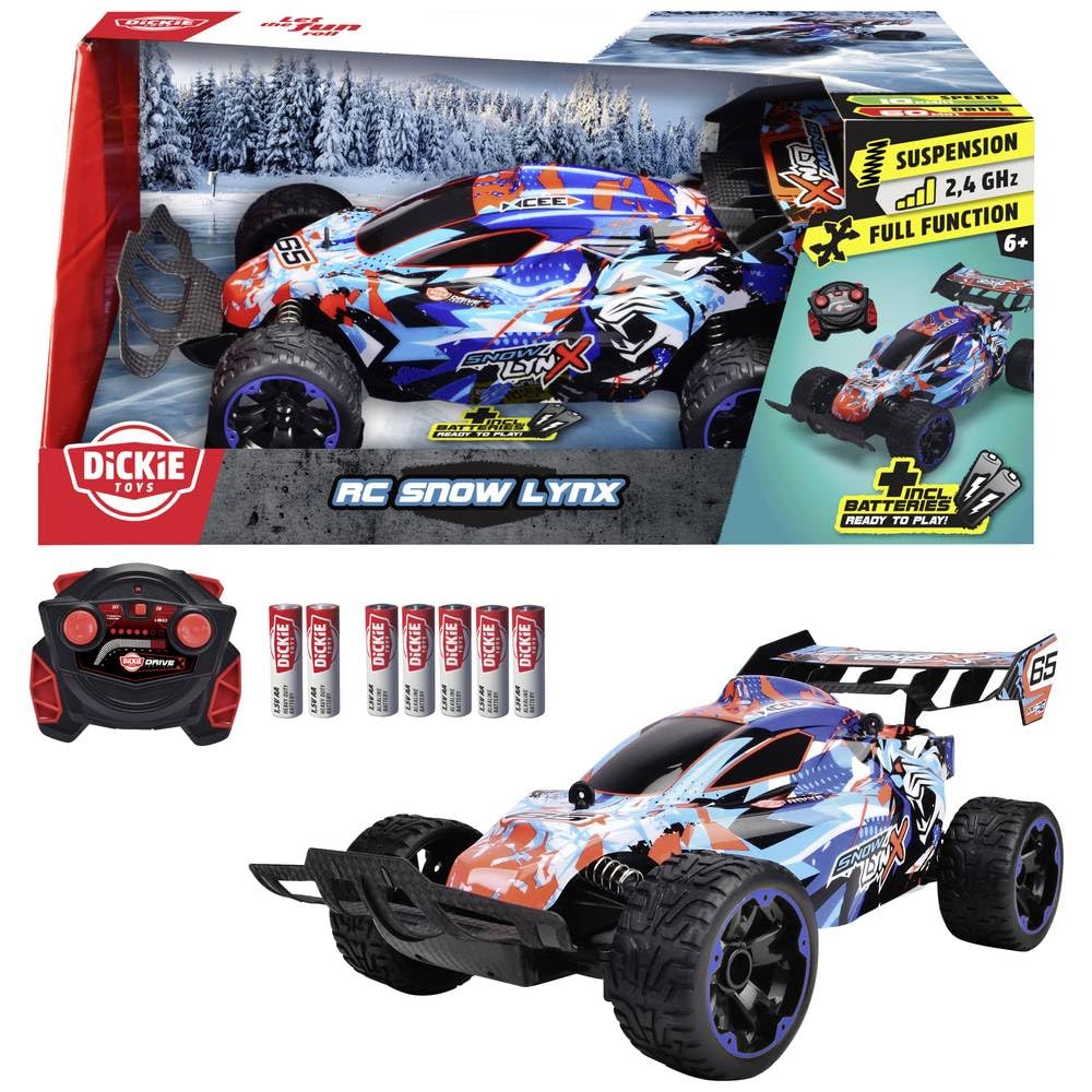 dickie-toys-go-crazy-snow-lynx-rc-auto-32-cm-10-km-h image 1