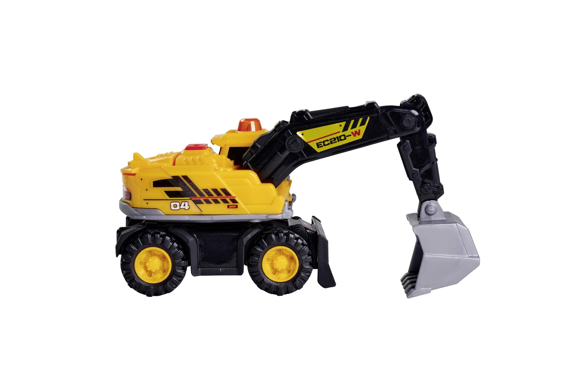 dickie-toys-go-real-bagger-schaufelbagger-gelb-licht-sound-16-cm image 3