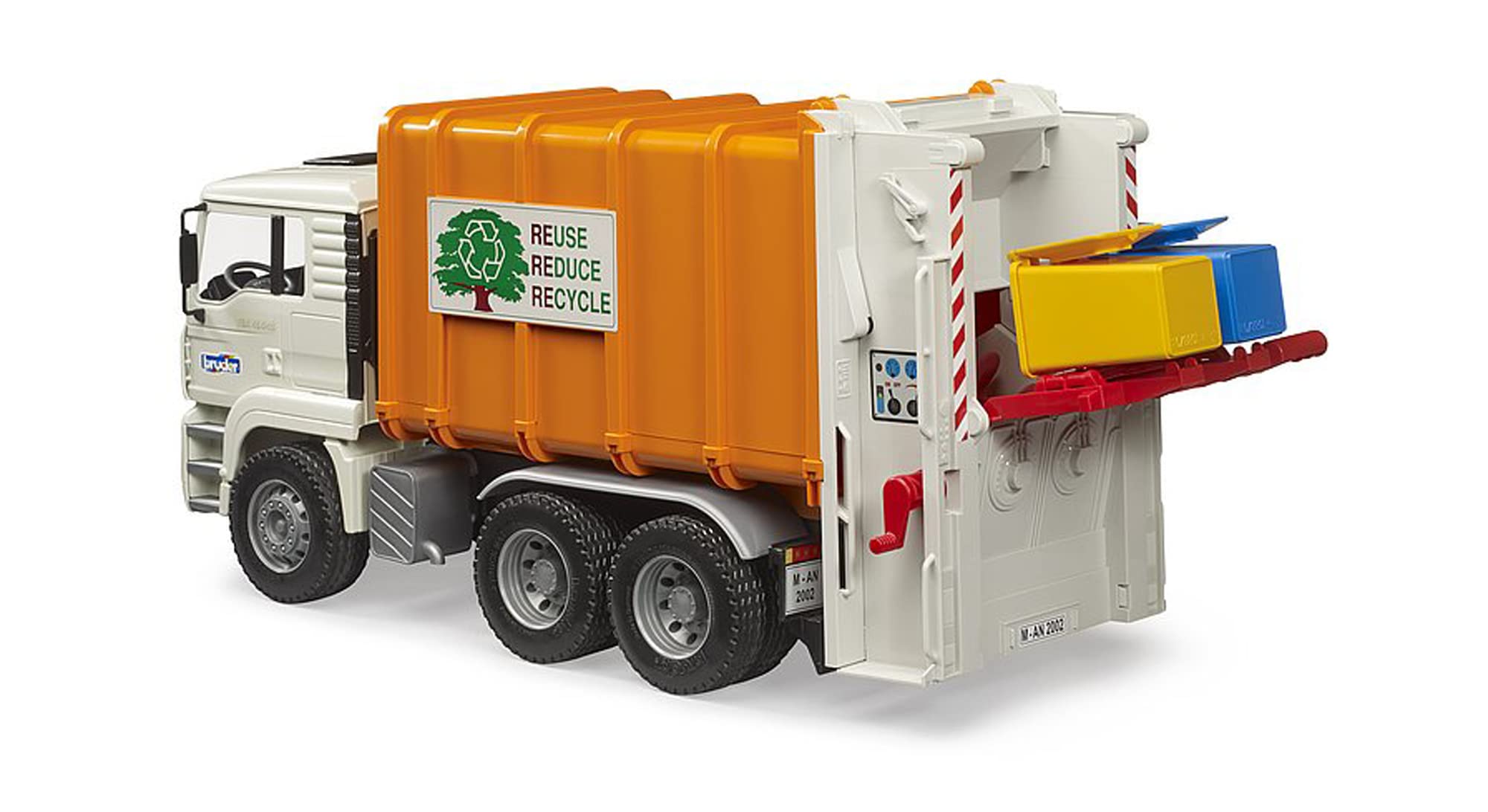 bruder-profi-series-02772-man-tga-m-ll-lkw-hecklader-mit-tonnen image 3