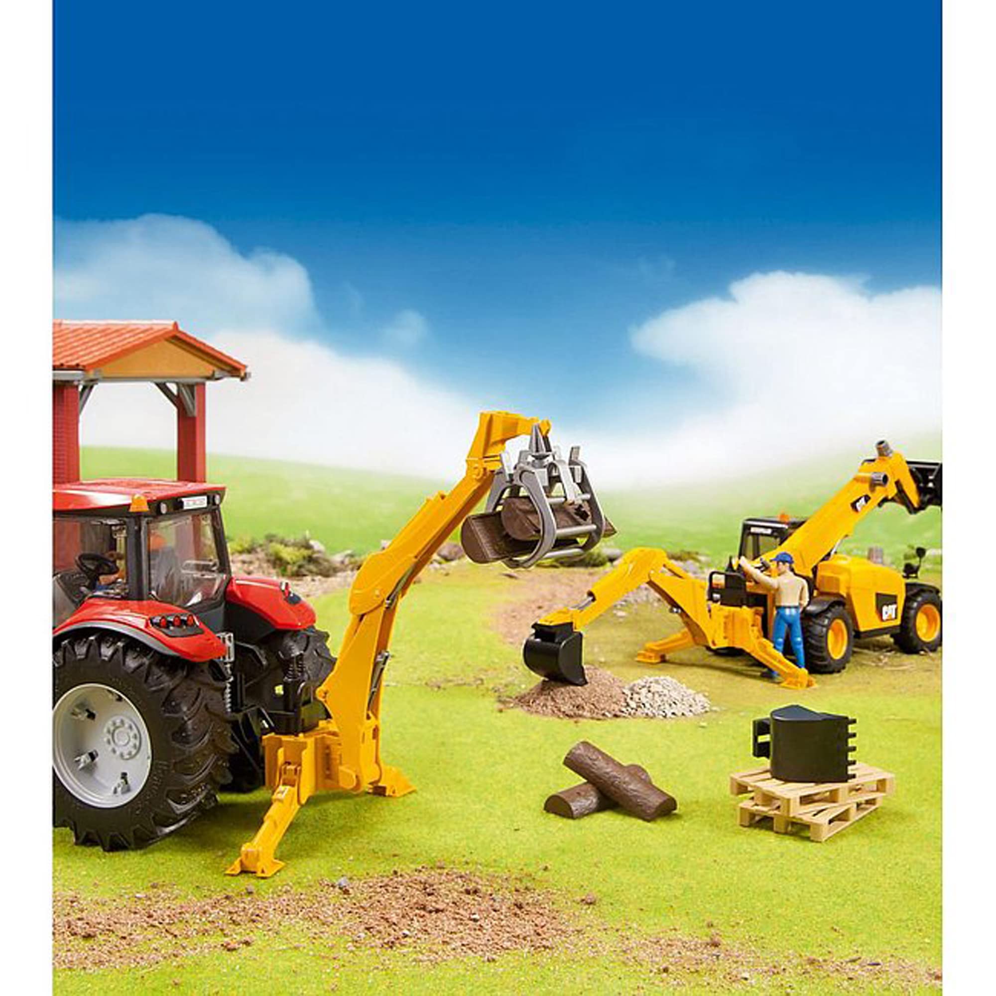 bruder-profi-series-02141-caterpillar-teleskoplader-1-16-vierrad image 7