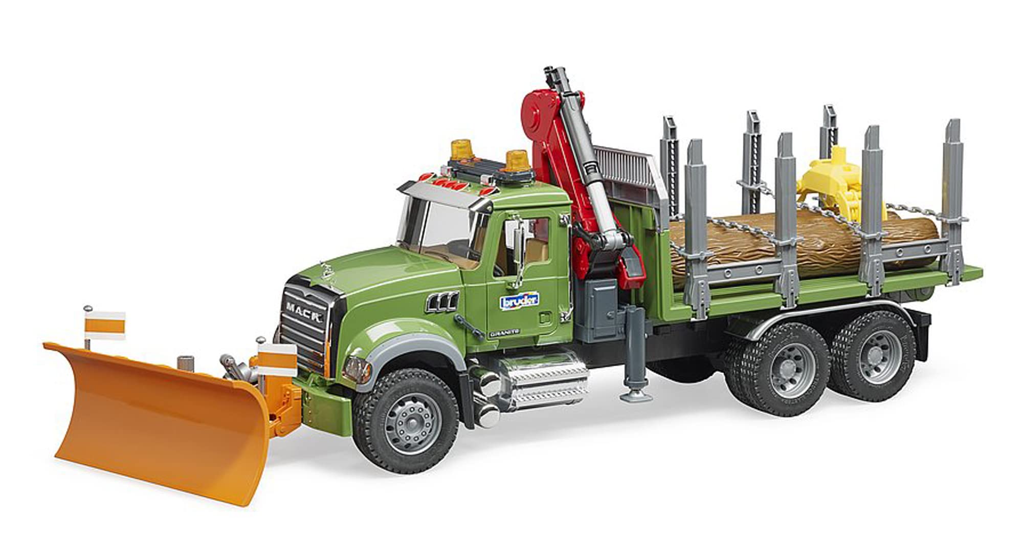 bruder-profi-02824-mack-granite-holztransporter-spielzeug-lkw-mit-kran image 6