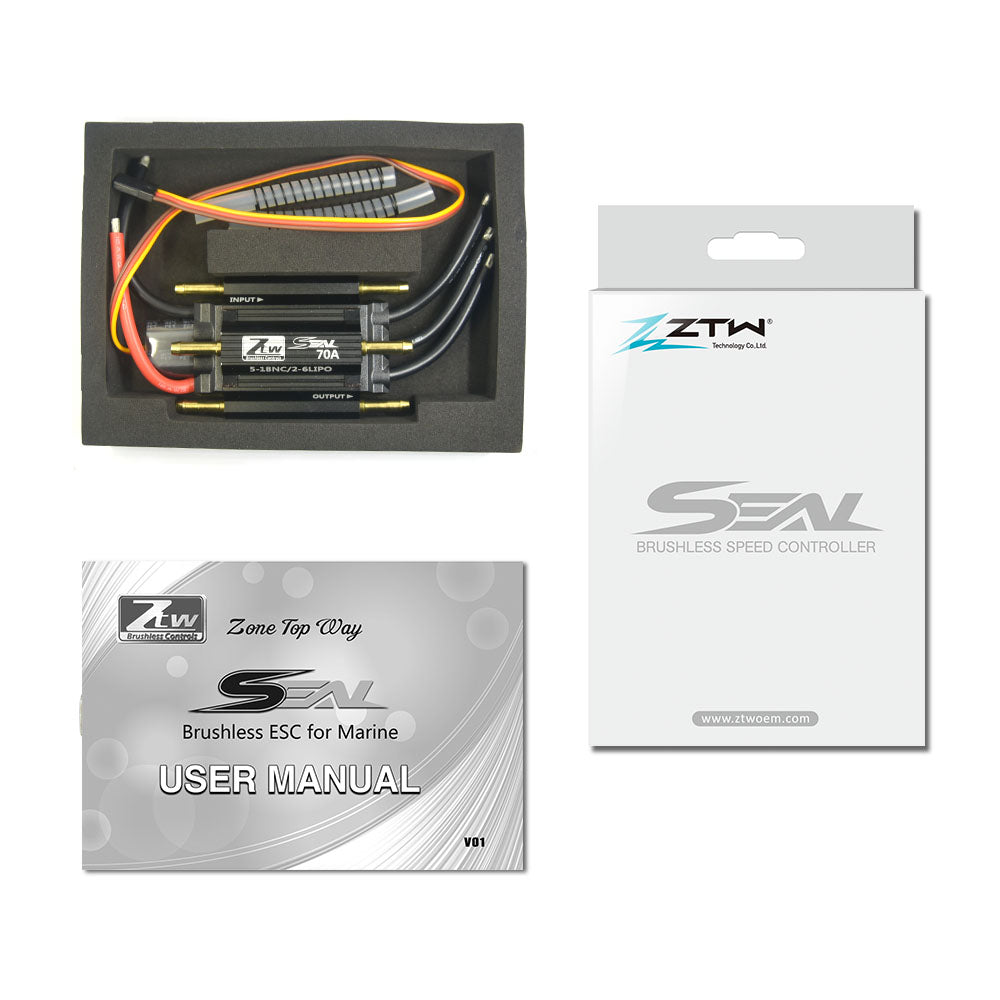 ztw-seal-70a-fahrtregler-2-6s-boot-wasserdicht-sbec image 5