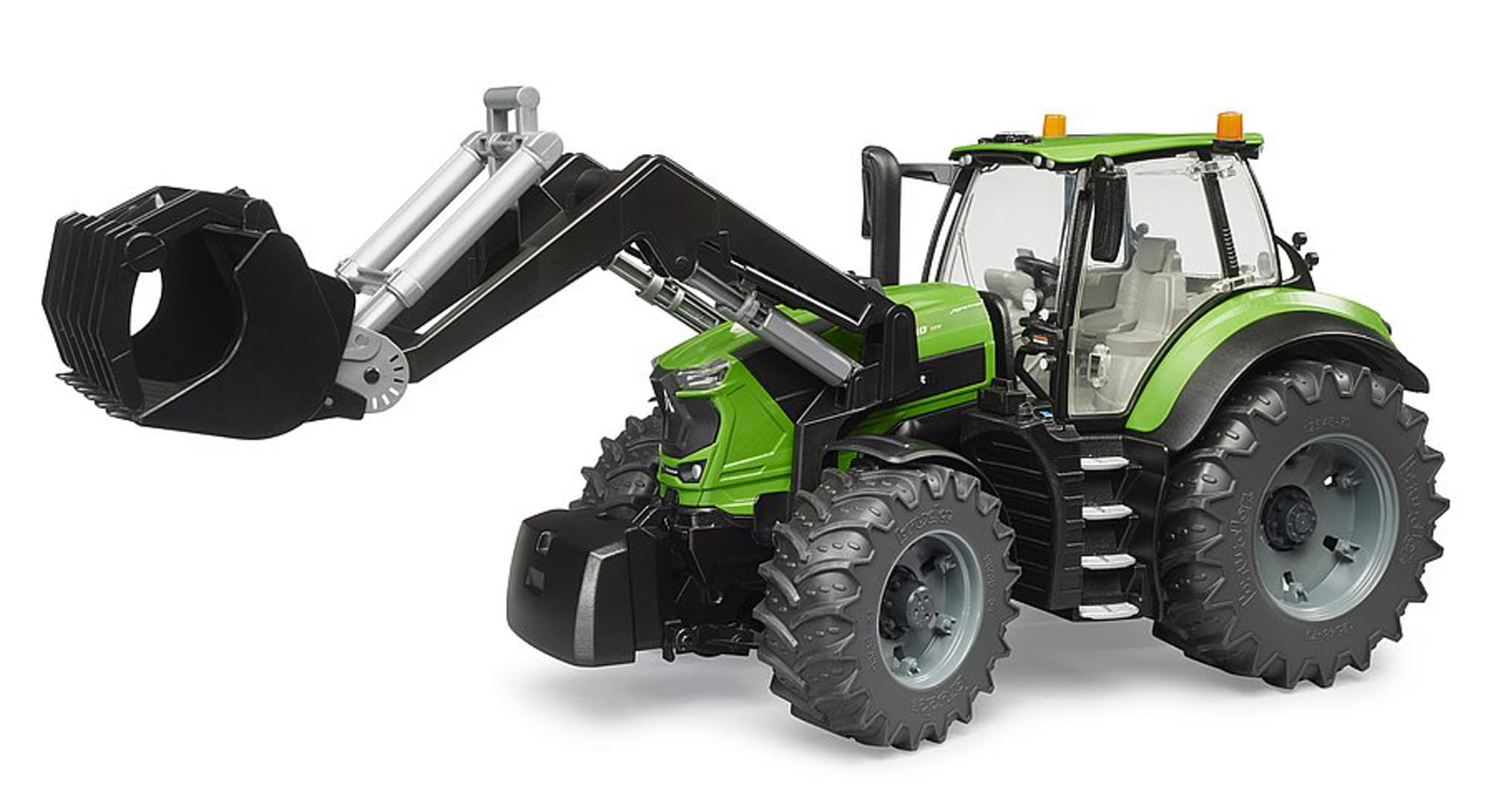 bruder-profi-deutz-fahr-8280-ttv-traktor-mit-frontlader image 1