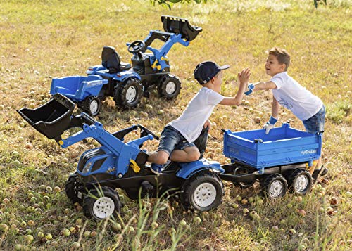 rolly-toys-rollytrailer-mega-trailer-anh-nger-blau-kipper image 6