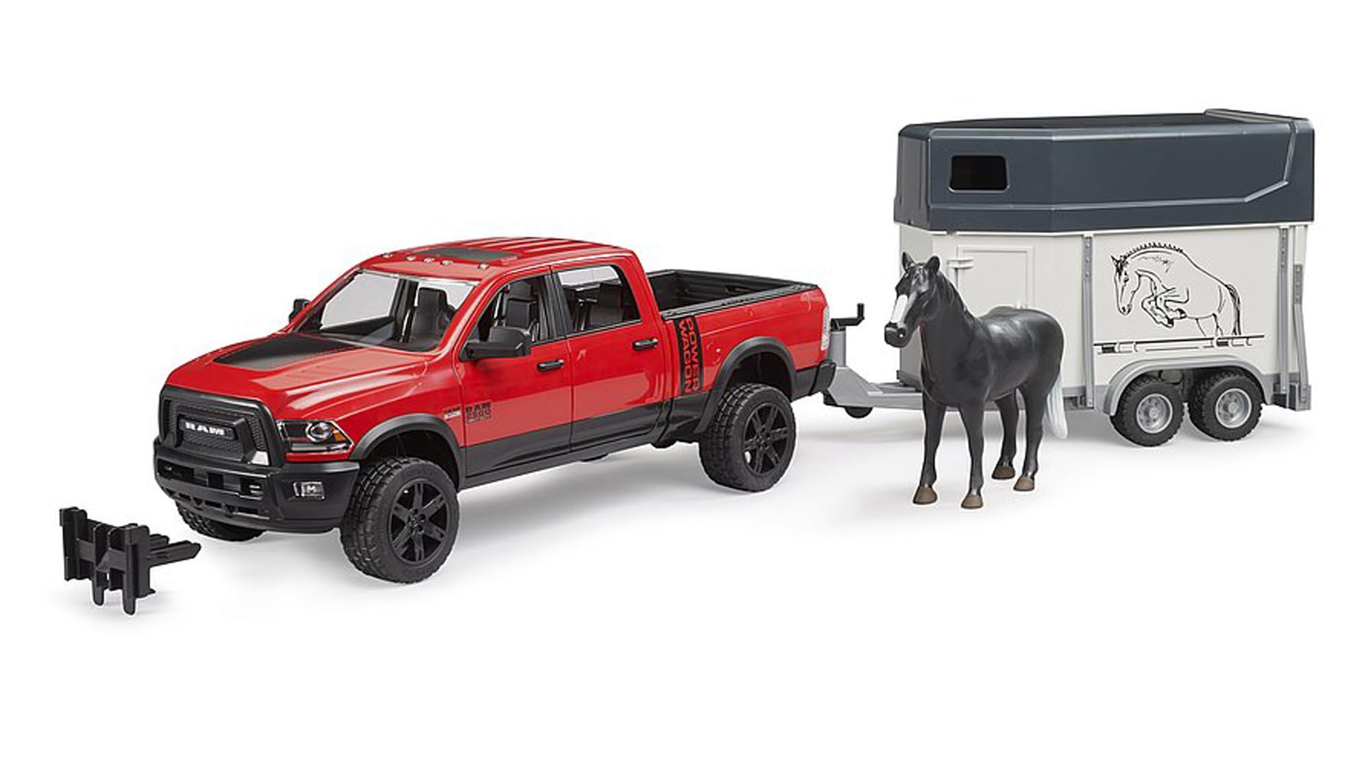 bruder-profi-02501-ram-2500-power-wagon-pferdeanh-nger-mit-pferd image 4
