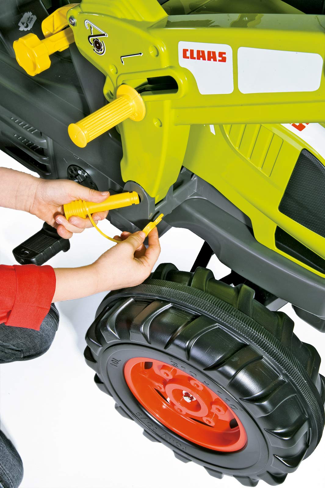rolly-toys-rollyfarmtrac-710232-claas-arion-trettraktor-frontlader image 2