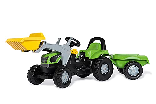 rolly-toys-rollykid-deutz-fahr-5115-trettraktor-mit-anh-nger image 4