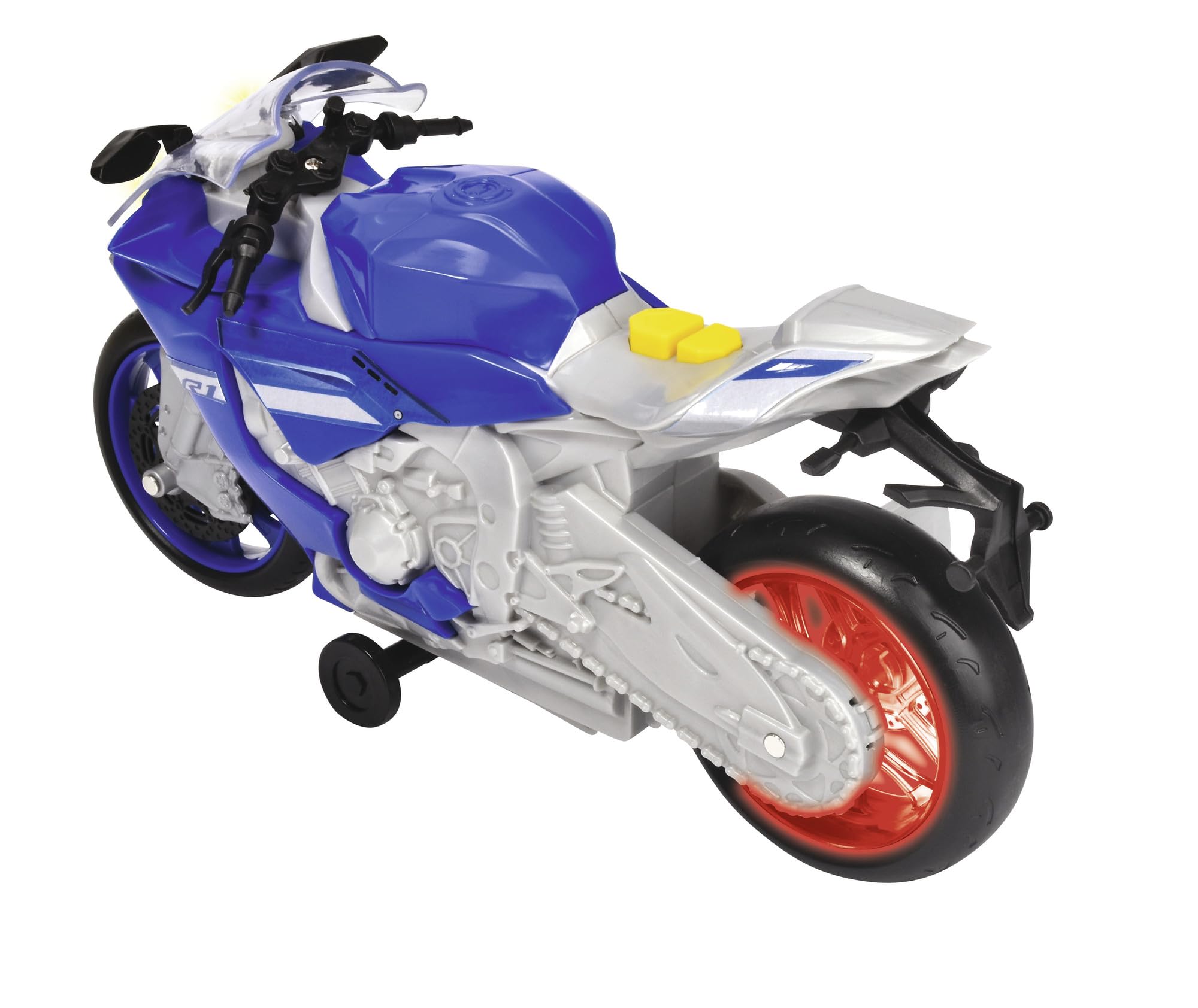 dickie-yamaha-r1-wheelie-raiders-spielzeugmotorrad-26-cm-blau image 4