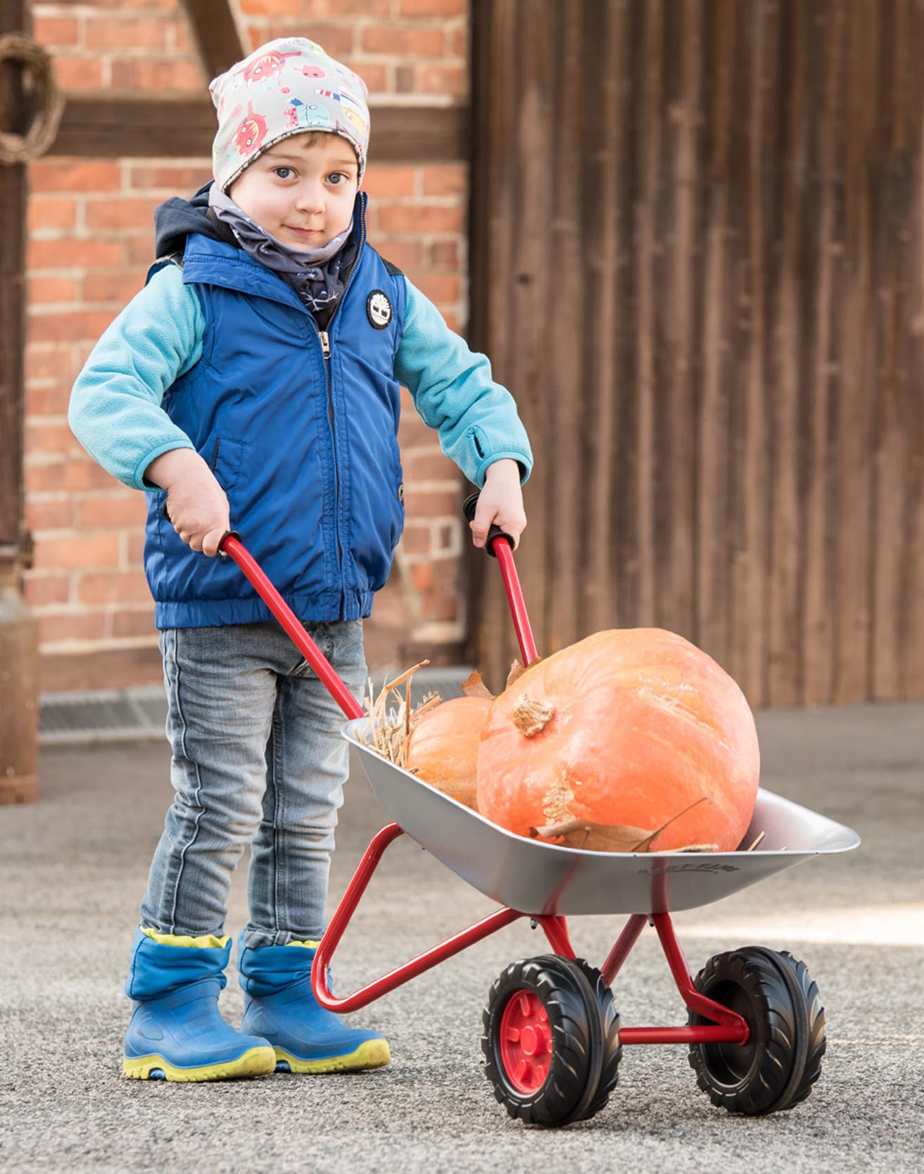 rolly-toys-rollytrac-271849-kinderschubkarre-metall-doppelrad image 2